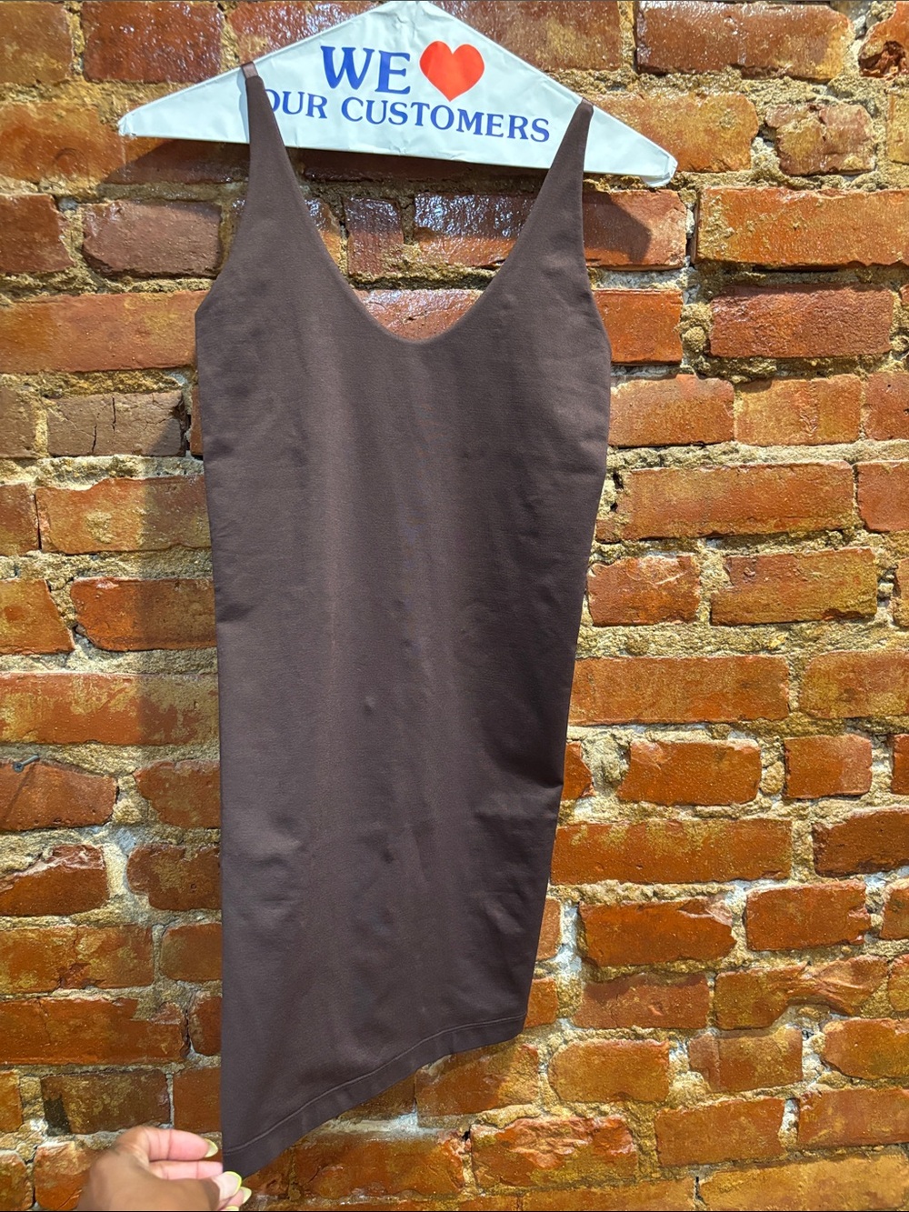 Classic Brown Mini Dress - Unbranded